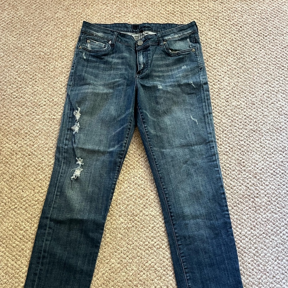 Kut from the Kloth straight leg jean, size 10